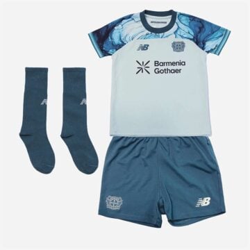 Kinder New Balance Bayer 04 Leverkusen Auswärts Mini-Kit 26/27