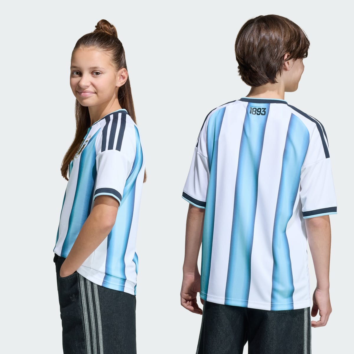 Adidas Argentinien Heimtrikot 2026 Kinder – Bild 3