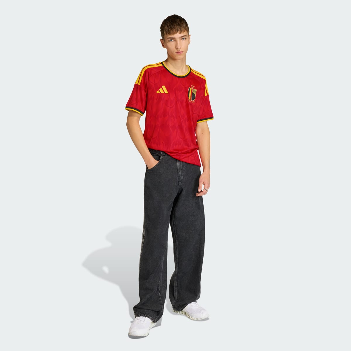 Adidas Belgien Heimtrikot 26/27 Herren – Bild 3