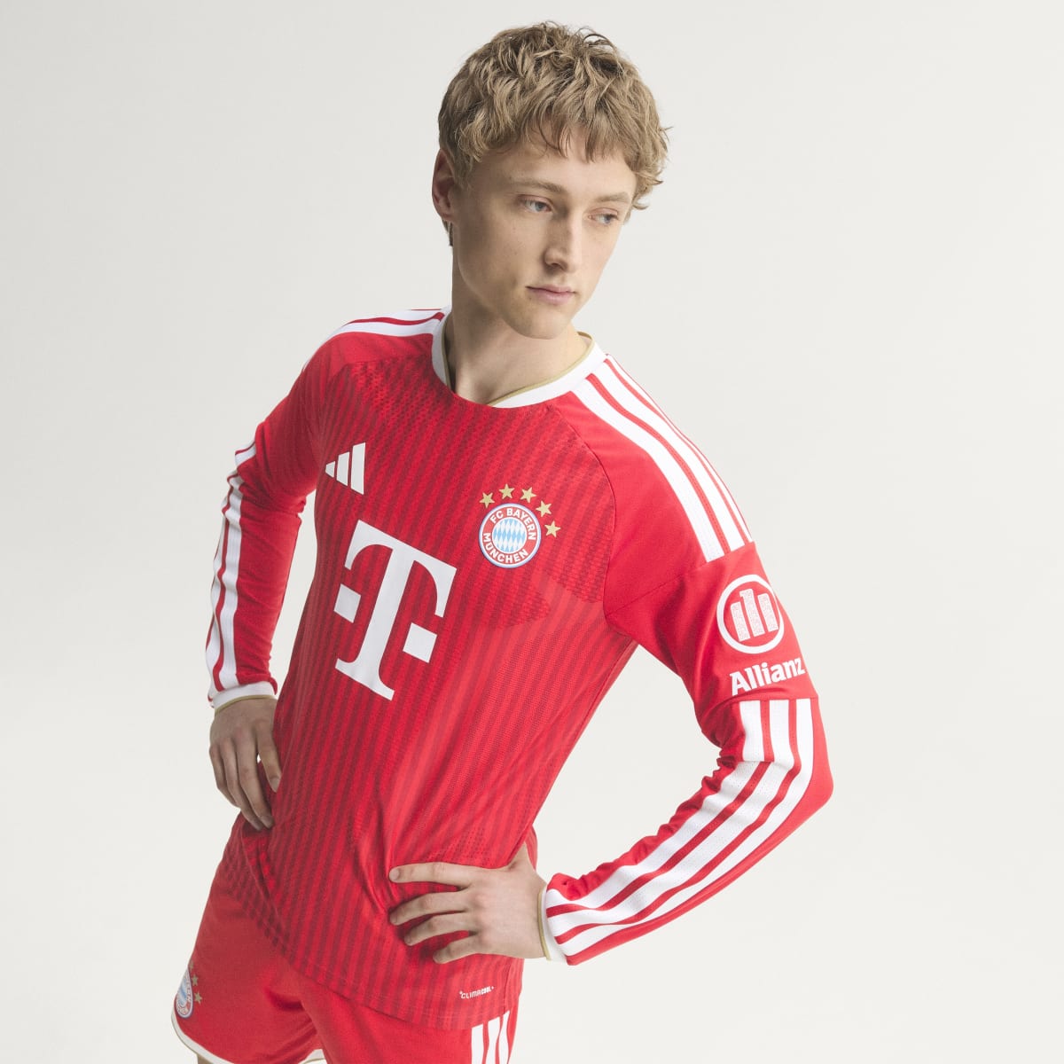 Adidas FC Bayern Authentic Langarm Heimtrikot 26/27 Herren