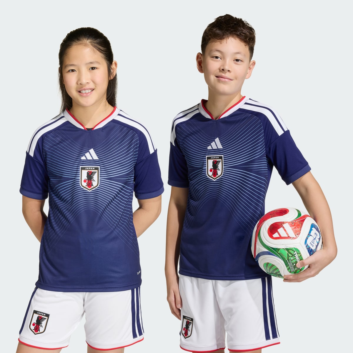 Adidas Japan Heimtrikot 26/27 Kinder – Bild 2