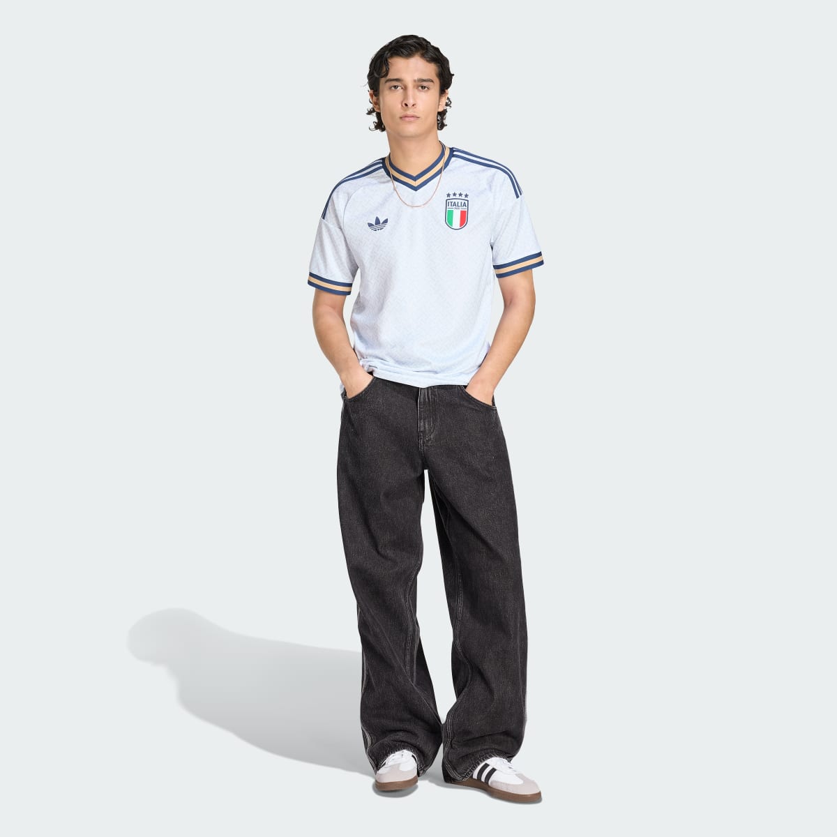 Adidas Italien Auswärtstrikot 26/27 Herren – Bild 3