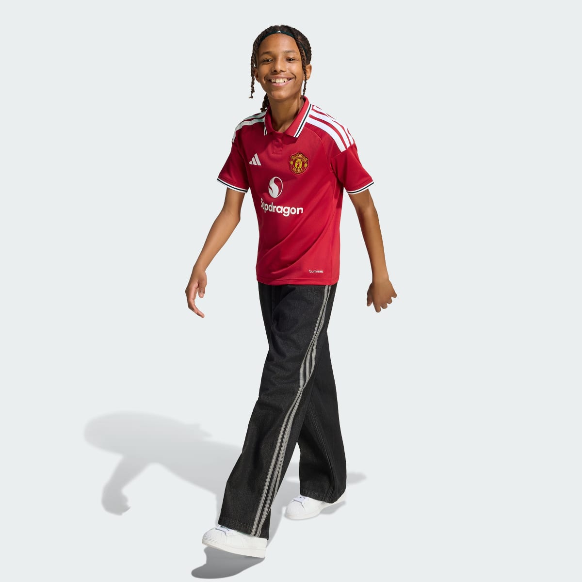 Adidas Manchester United Heimtrikot 26/27 Kinder – Bild 4