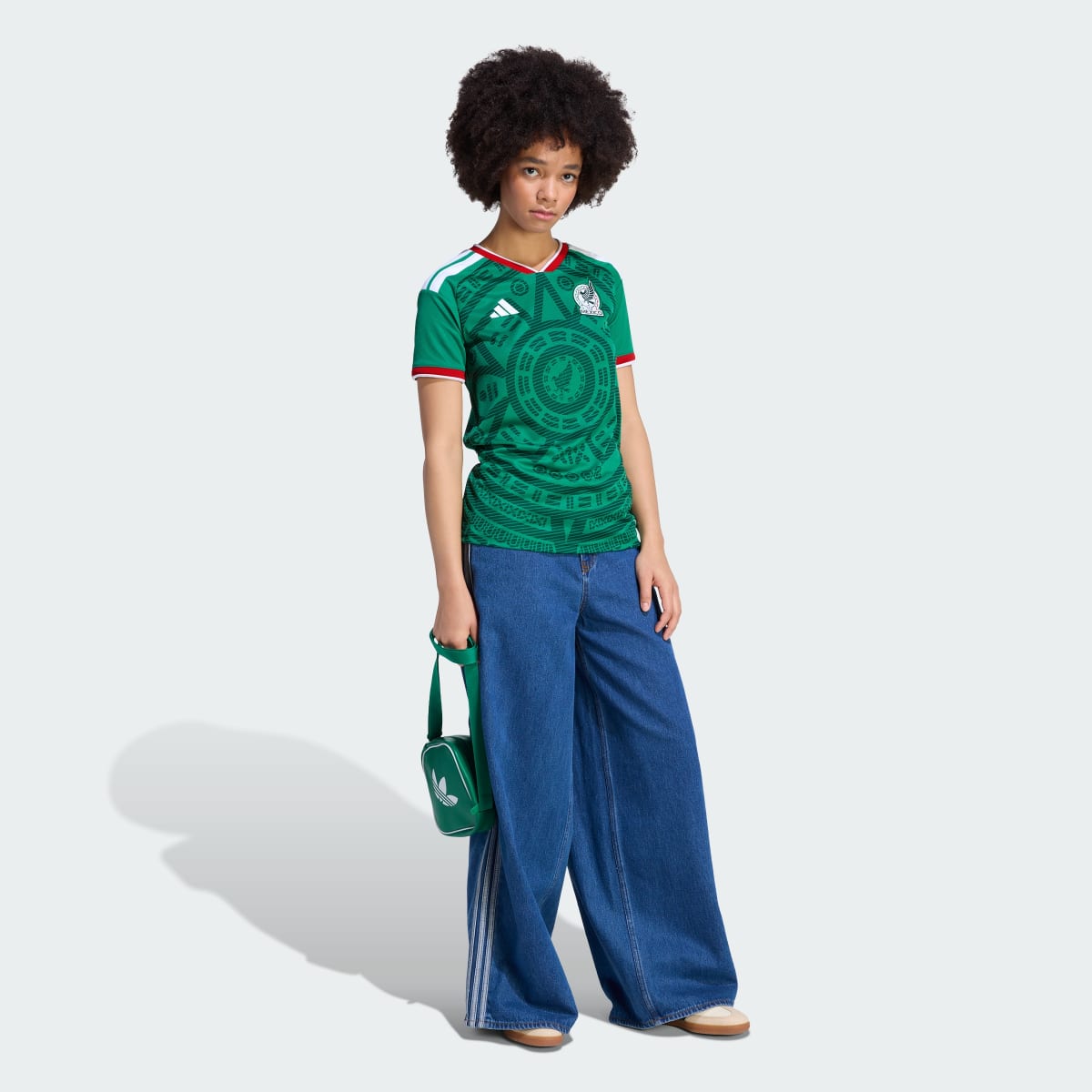 Damen Adidas Mexiko Heimtrikot 26/27 – Bild 3