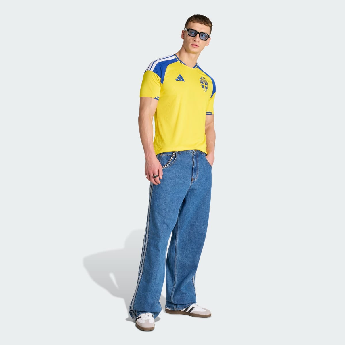 Adidas Schweden Heimtrikot 26/27 Herren – Bild 3