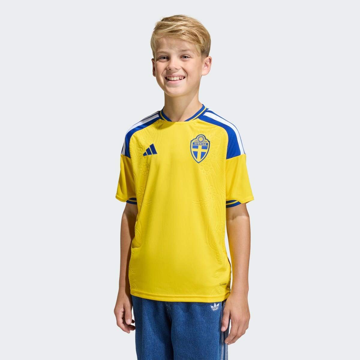 Adidas Schweden Heimtrikot 26/27 Kinder
