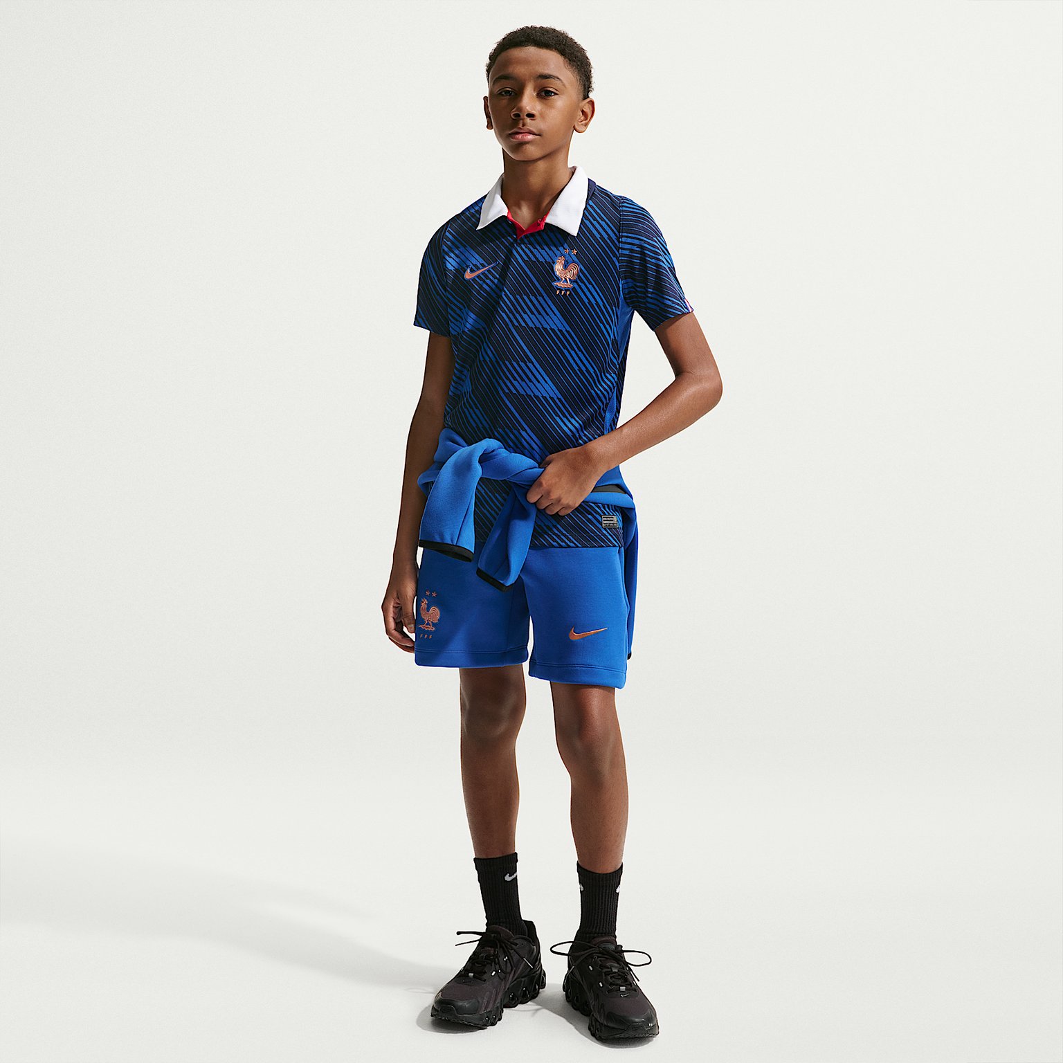 Nike Frankreich Heimtrikot 26/27 Kinder – Bild 7