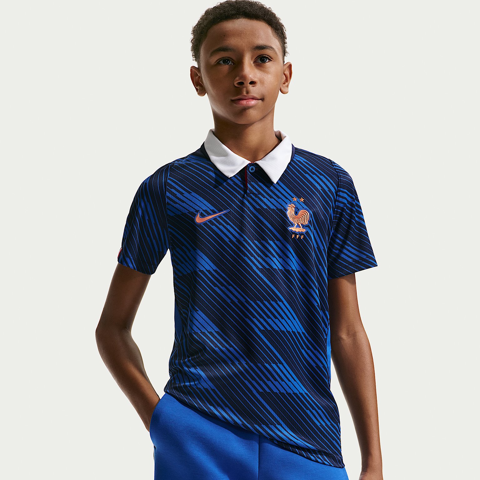 Nike Frankreich Heimtrikot 26/27 Kinder – Bild 3