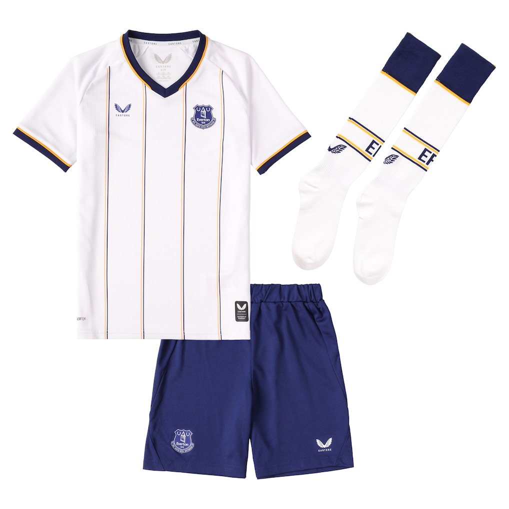 Castore Everton FC Auswärts Mini-Kit 26/27 Kinder