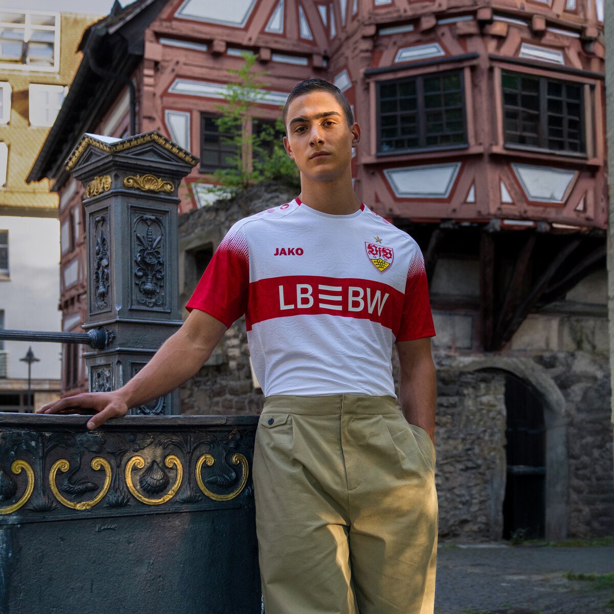 Jako VfB Stuttgart Heimtrikot 26/27 Herren – Bild 7