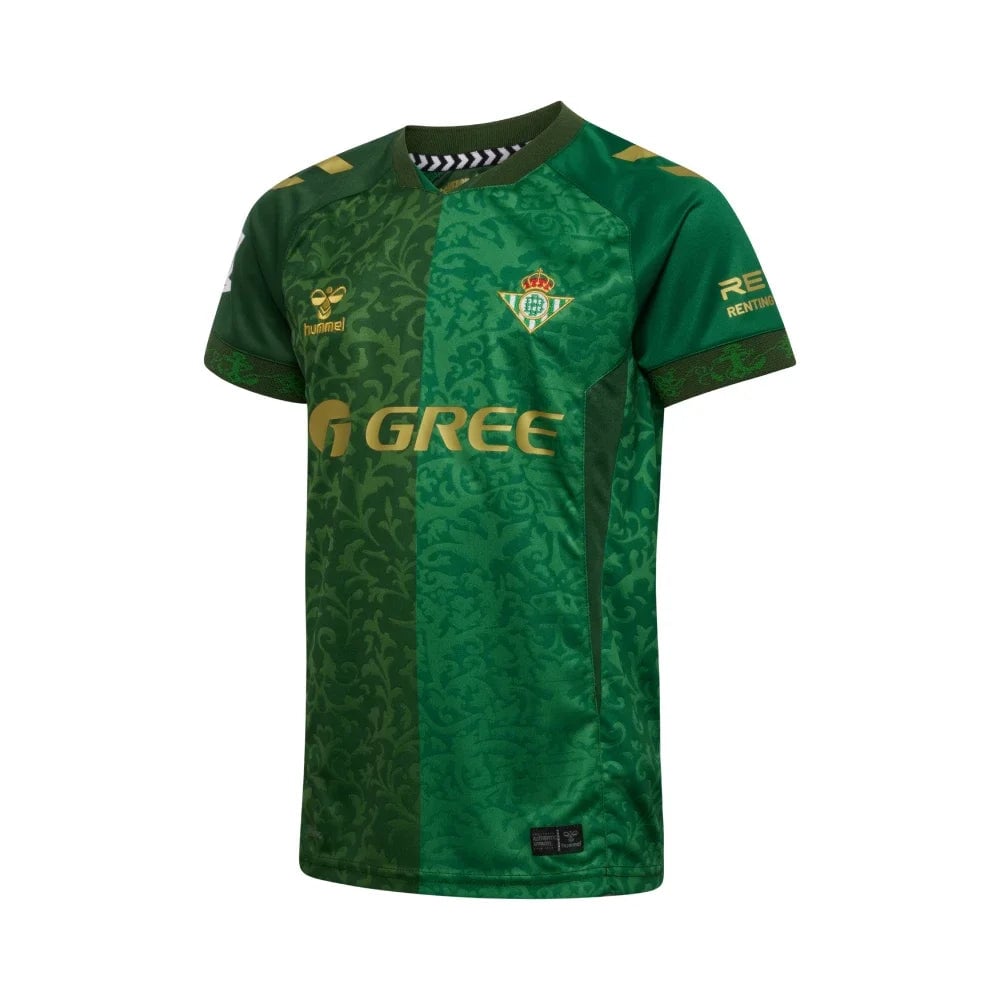 Kinder Hummel Real Betis Auswärts Trikot 26/27 – Bild 3