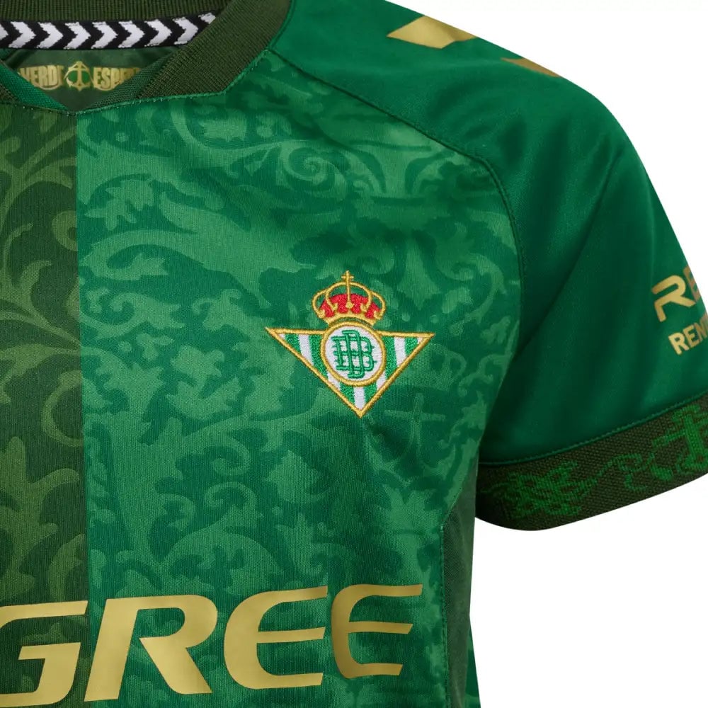 Kinder Hummel Real Betis Auswärts Trikot 26/27 – Bild 4