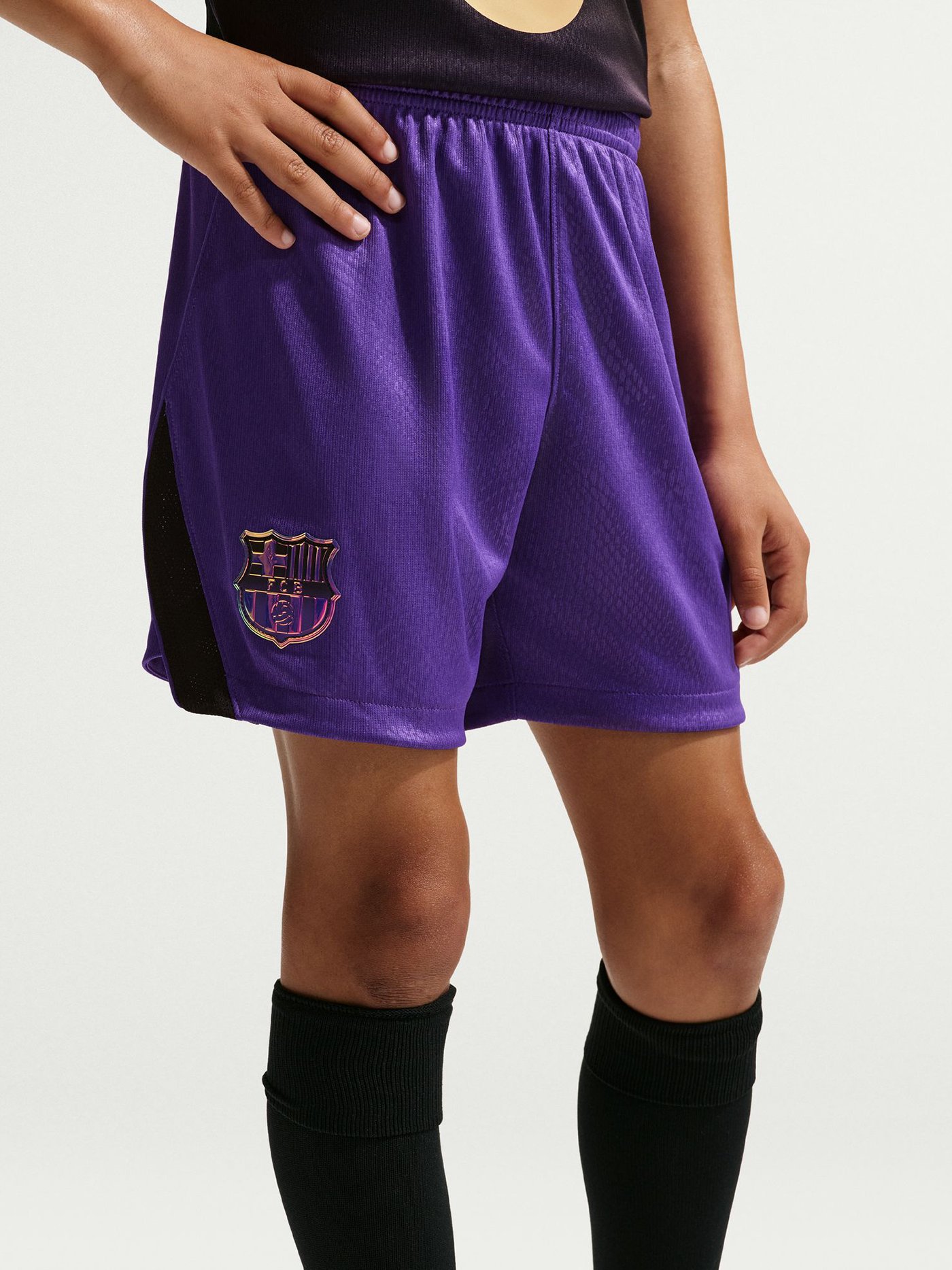 Nike FC Barcelona Auswärts Shorts 26/27 Kinder – Bild 4