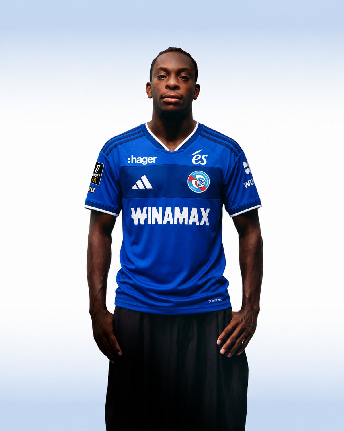 Herren Adidas RC Strasbourg Heimtrikot 26/27 – Bild 7