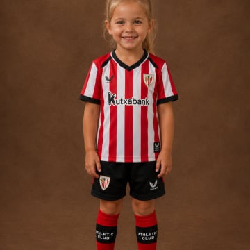 Castore Athletic Club Bilbao Heim Mini-Kit 26/27 Kinder