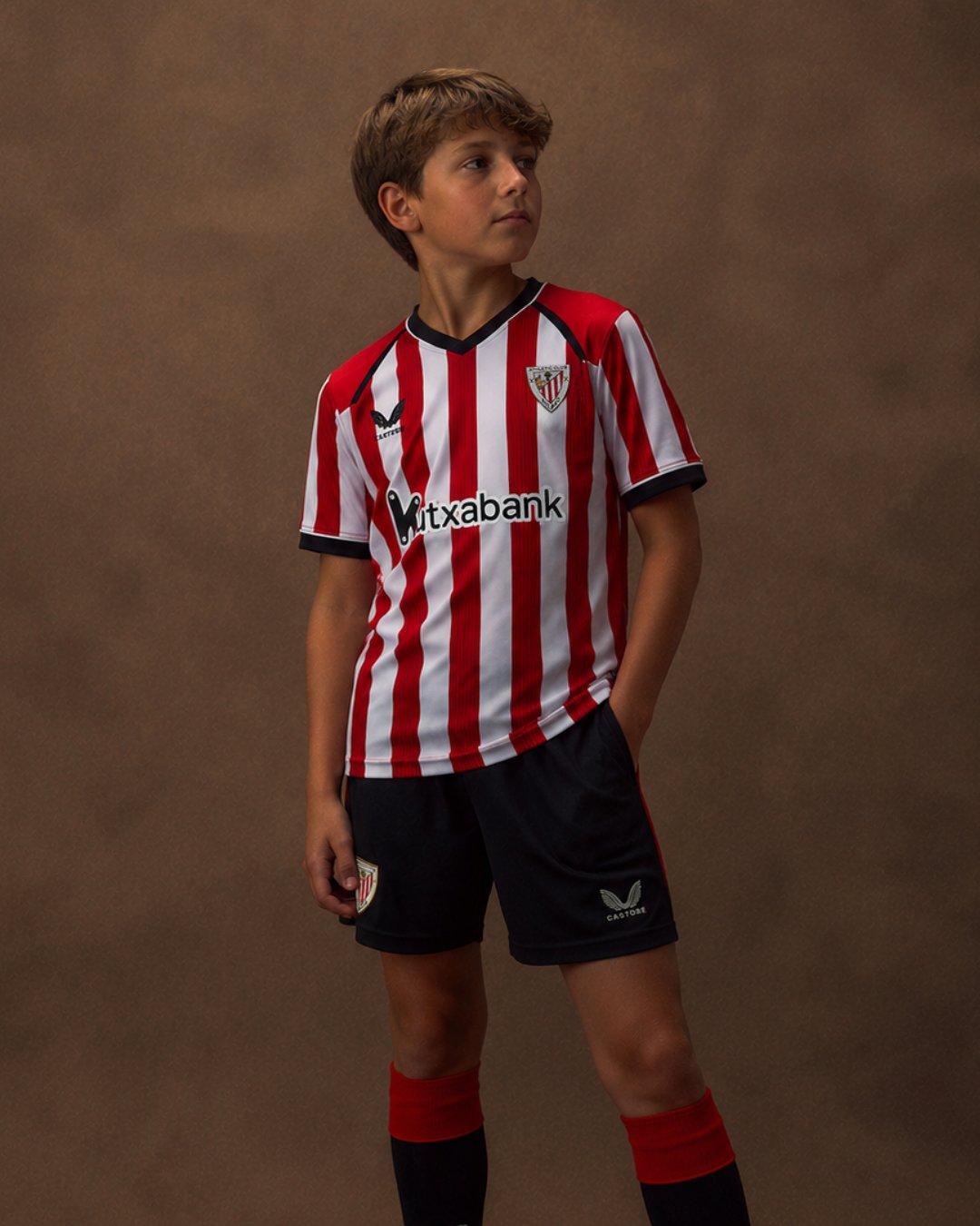 Castore Athletic Club Bilbao Heimshorts 26/27 Kinder
