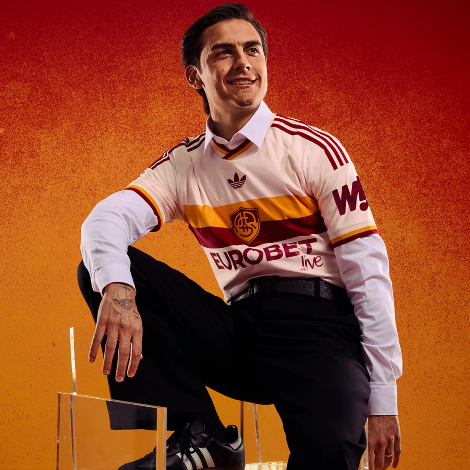 Adidas AS Roma Auswärtstrikot 26/27 Herren – Bild 4