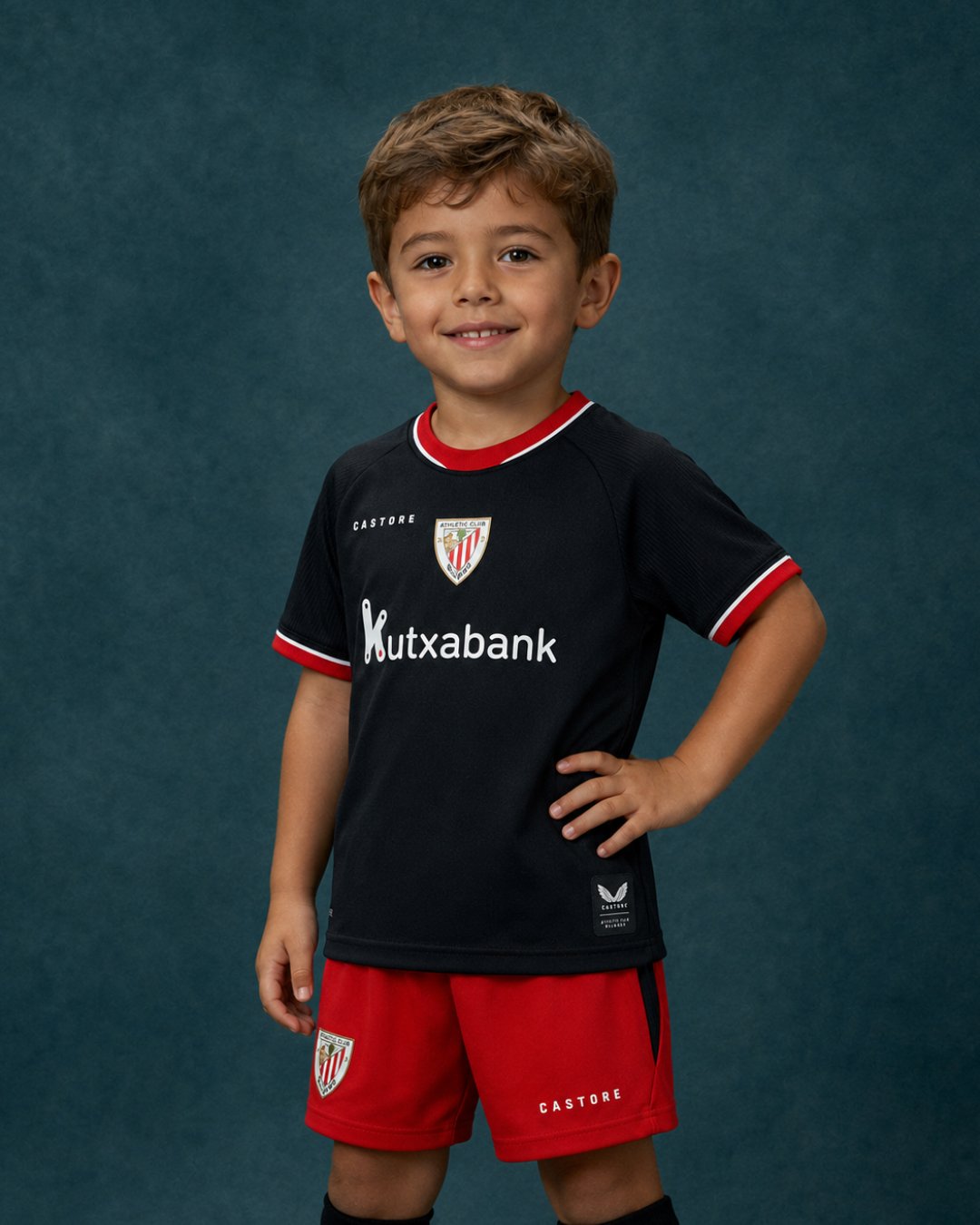 Castore Athletic Club Bilbao Auswärts Mini-Kit 26/27 Kinder