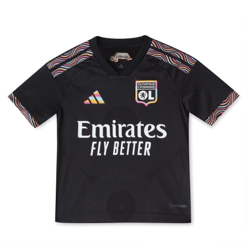 Kinder Adidas Olympique Lyonnais 3rd Trikot-Set 26/27 – Bild 2