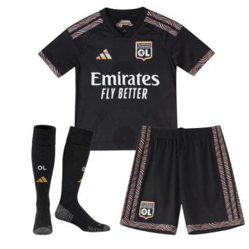 Kinder Adidas Olympique Lyonnais 3rd Trikot-Set 26/27