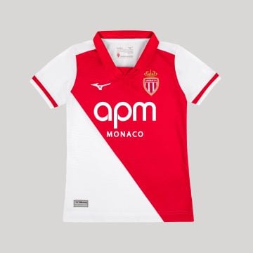 Adidas AS Monaco Heimtrikot 2026 Kinder