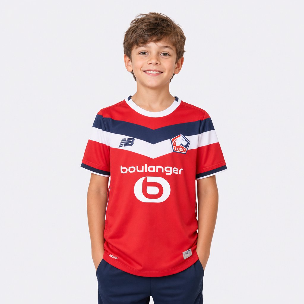Kinder New Balance Lille OSC Standard Trikot 26/27 – Bild 2