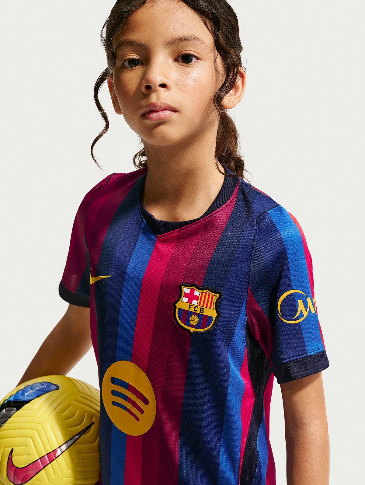 Nike FC Barcelona Heim Trikot 26/27 Kinder – Bild 4