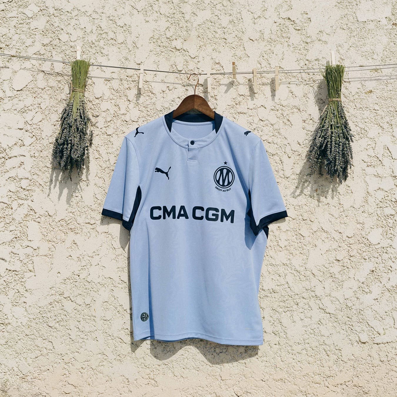 Kinder Puma Olympique Marseille 3rd Trikot 26/27 – Bild 3