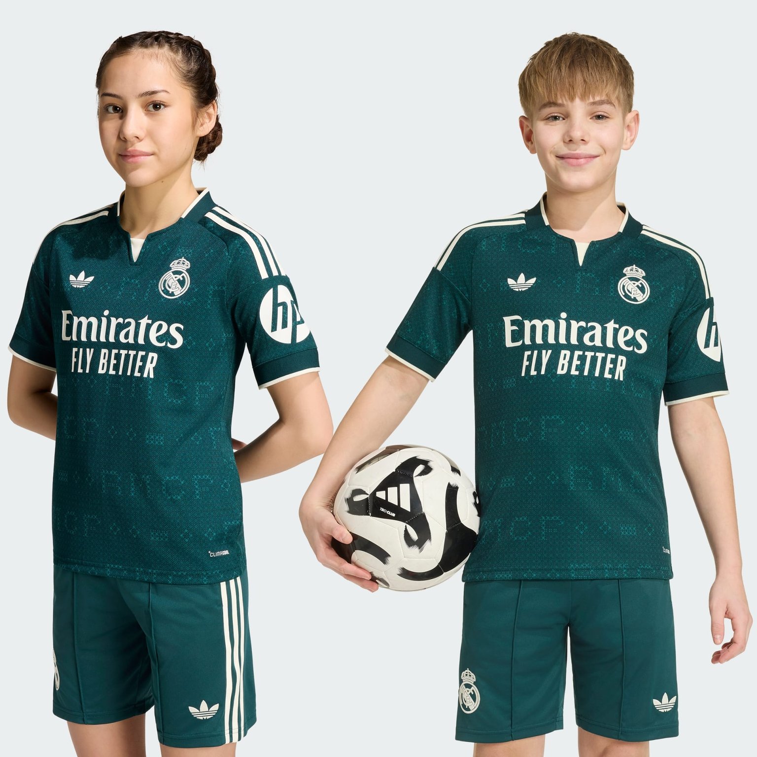 Kinder Adidas Real Madrid Auswärtstrikot 26/27