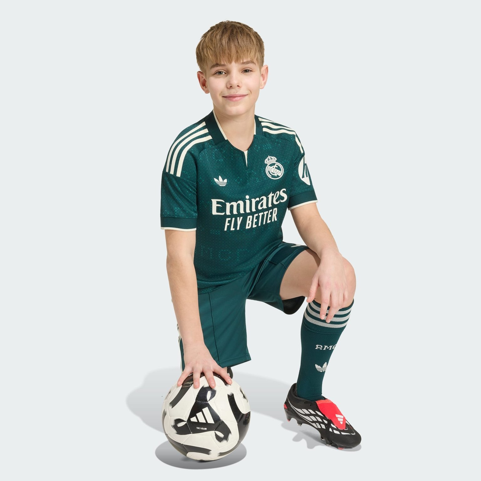 Kinder Adidas Real Madrid Auswärtstrikot 26/27 – Bild 5