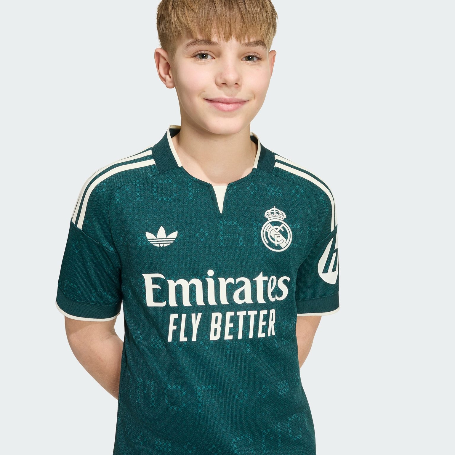Kinder Adidas Real Madrid Auswärtstrikot 26/27 – Bild 8