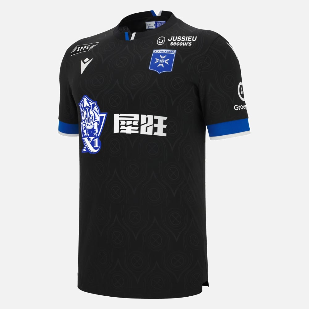 Kinder Macron AJ Auxerre Auswärts Mini-Kit 26/27 – Bild 2