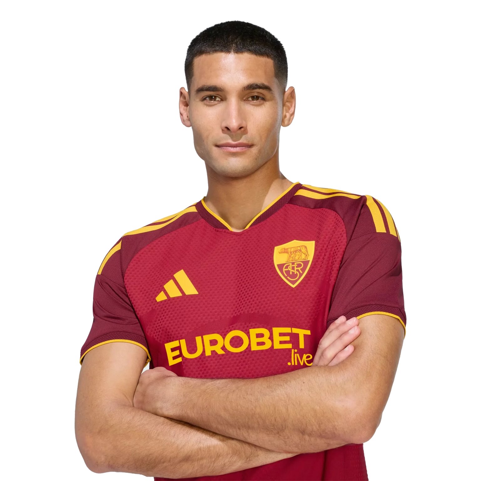 Herren Adidas AS Roma Heimtrikot 26/27 – Bild 4