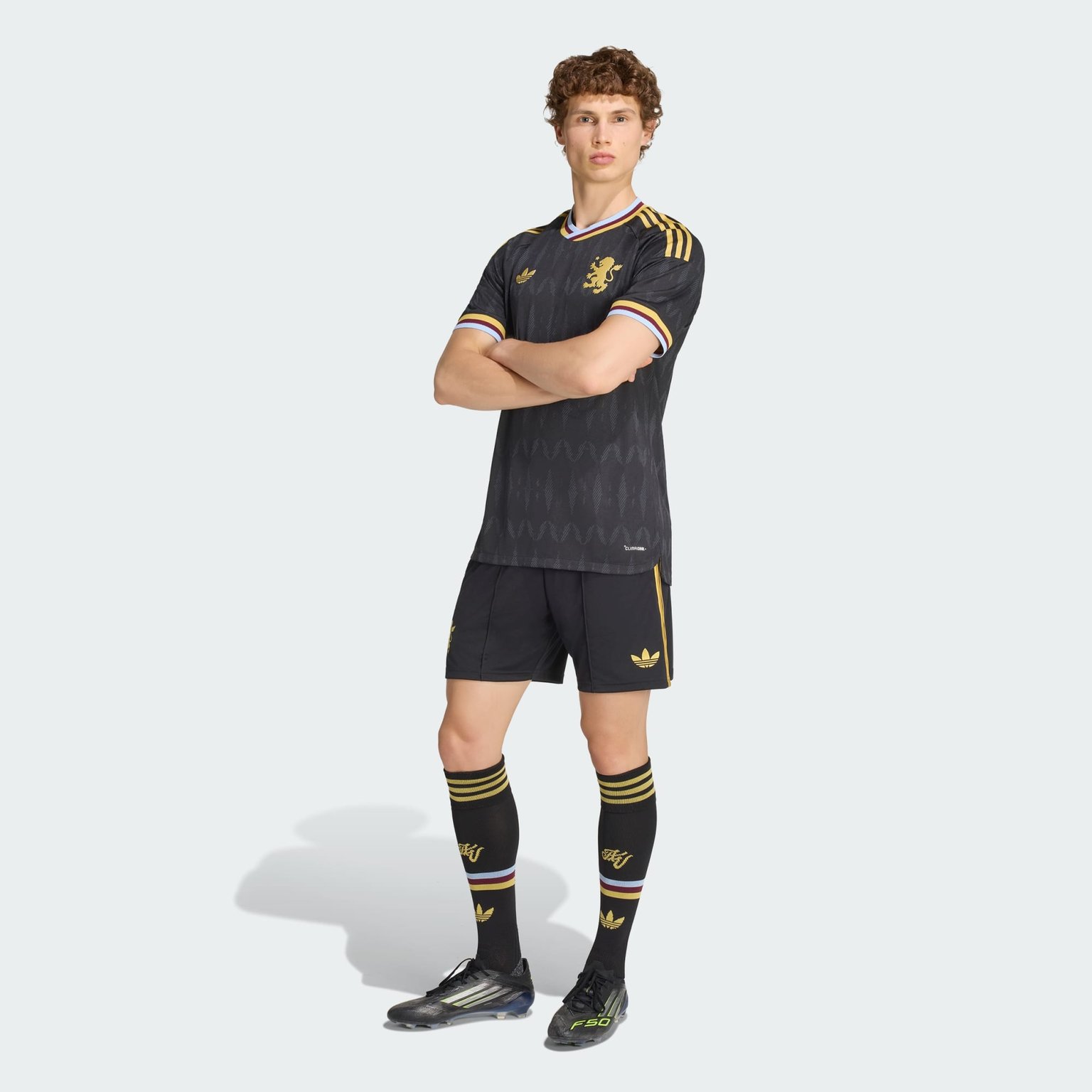 Herren Adidas Aston Villa Auswärts Trikot 26/27 – Bild 6