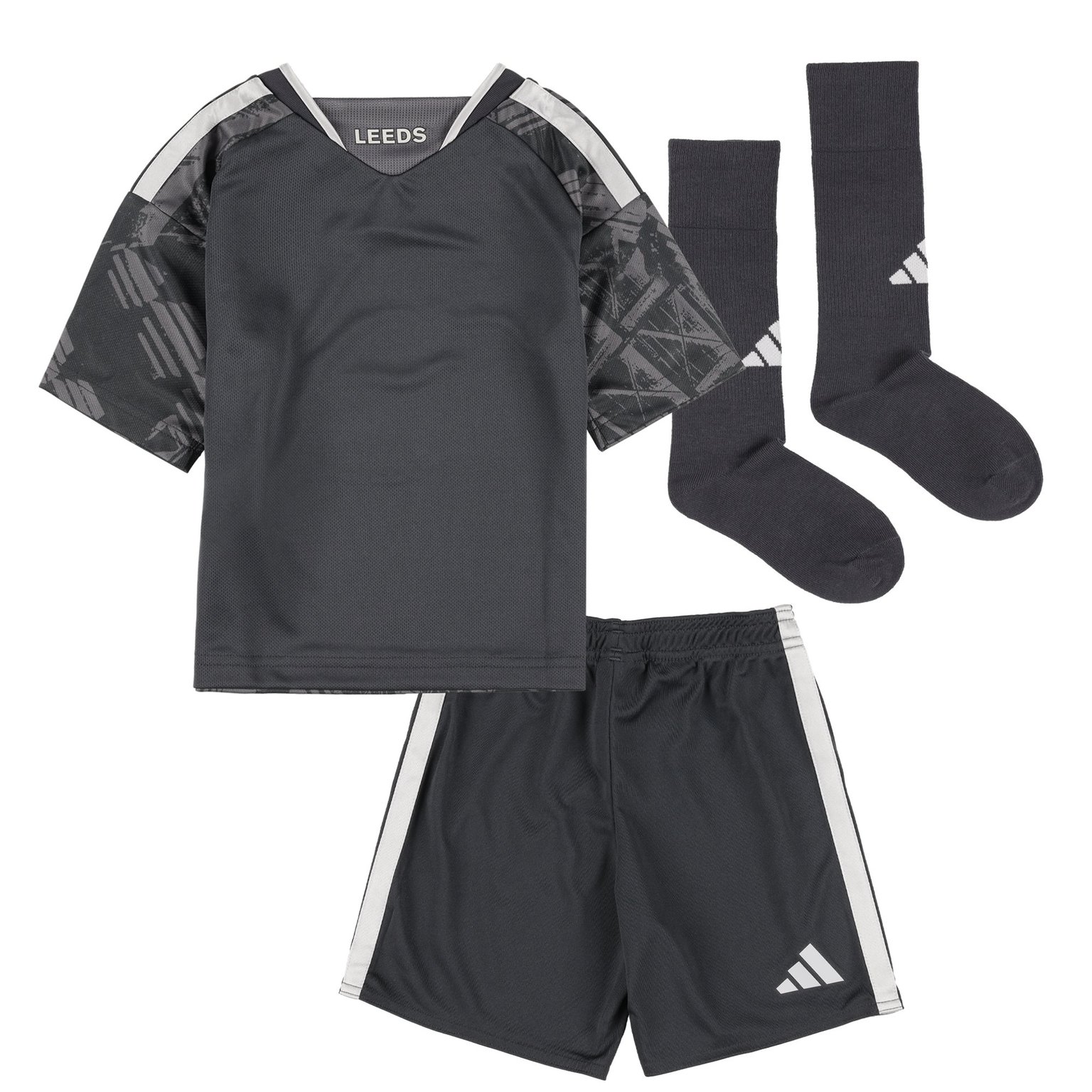 Adidas Leeds United 3rd Mini-Kit 26/27 Kinder – Bild 3