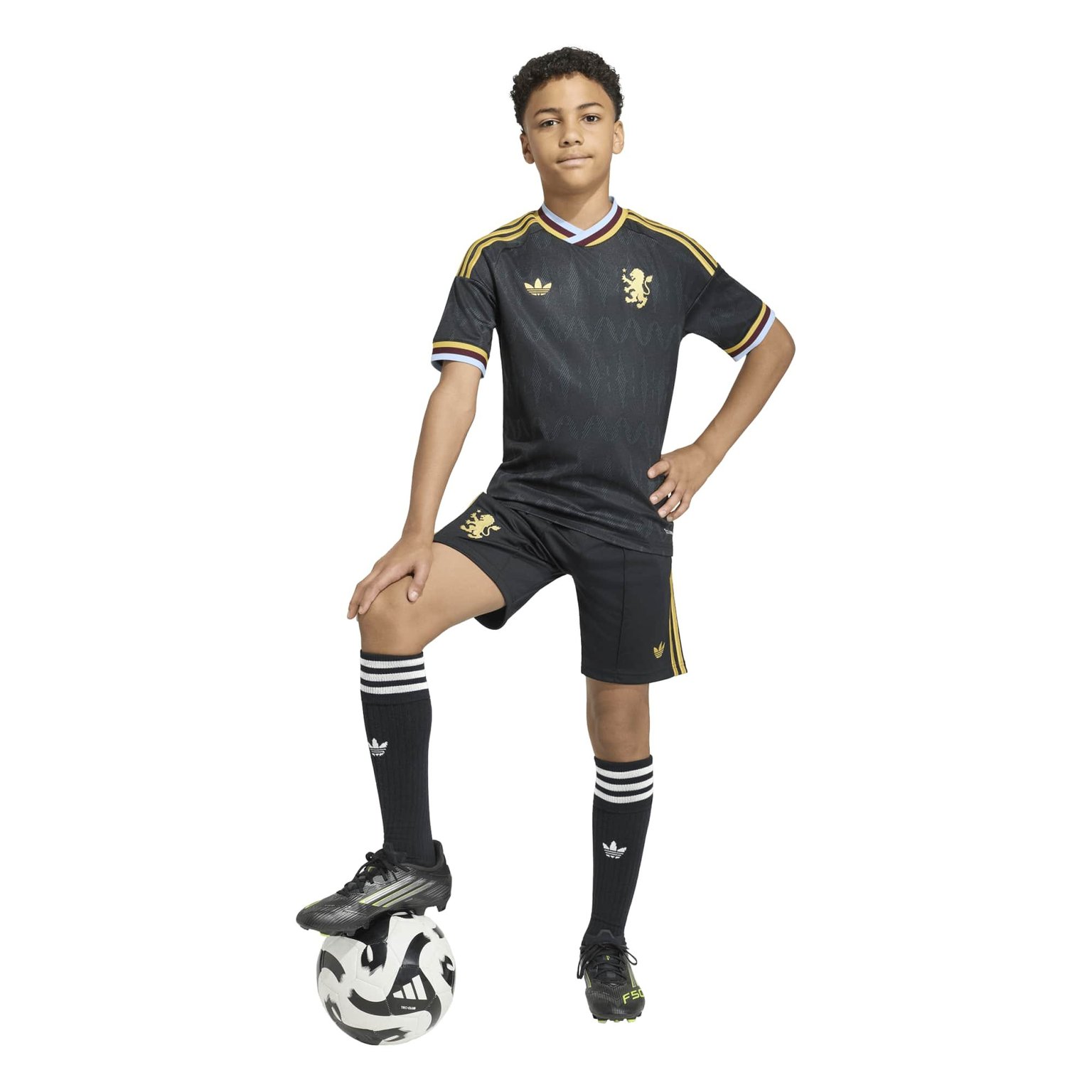 Adidas Aston Villa Auswärts Shorts 26/27 Kinder – Bild 7