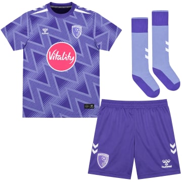 Hummel AFC Bournemouth Auswärts Mini-Kit 26/27 Kinder