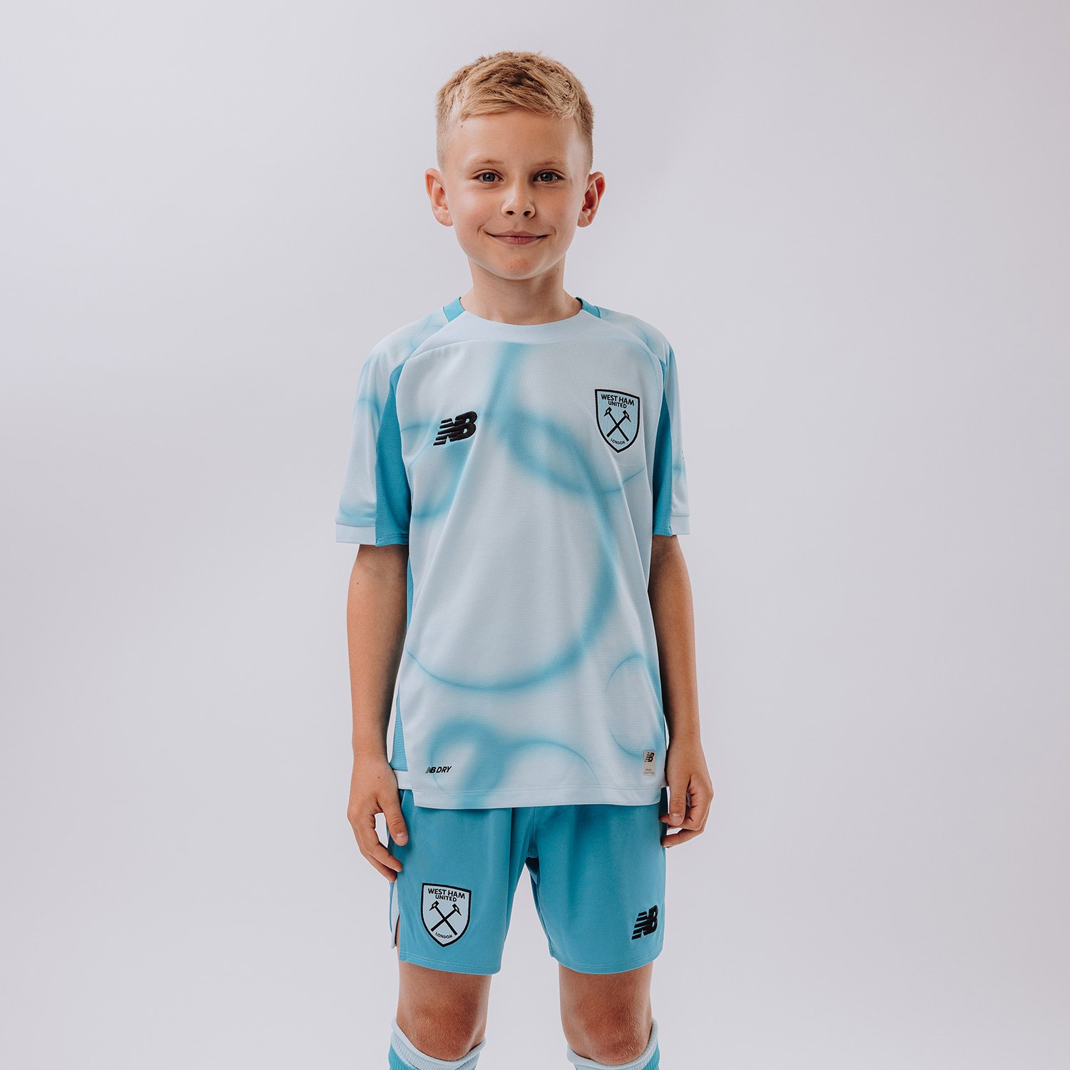 Kinder New Balance West Ham United 3rd Trikot 26/27 – Bild 3