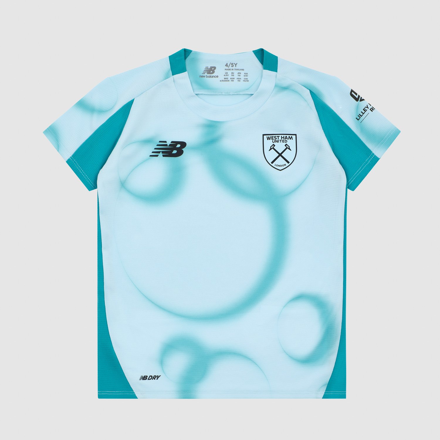 Kinder New Balance West Ham United 3rd Trikot 26/27 – Bild 5
