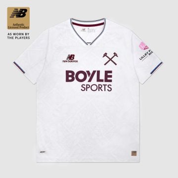 Herren New Balance West Ham United Auswärts Trikot 26/27