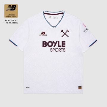 Damen New Balance West Ham United Auswärts Trikot 26/27