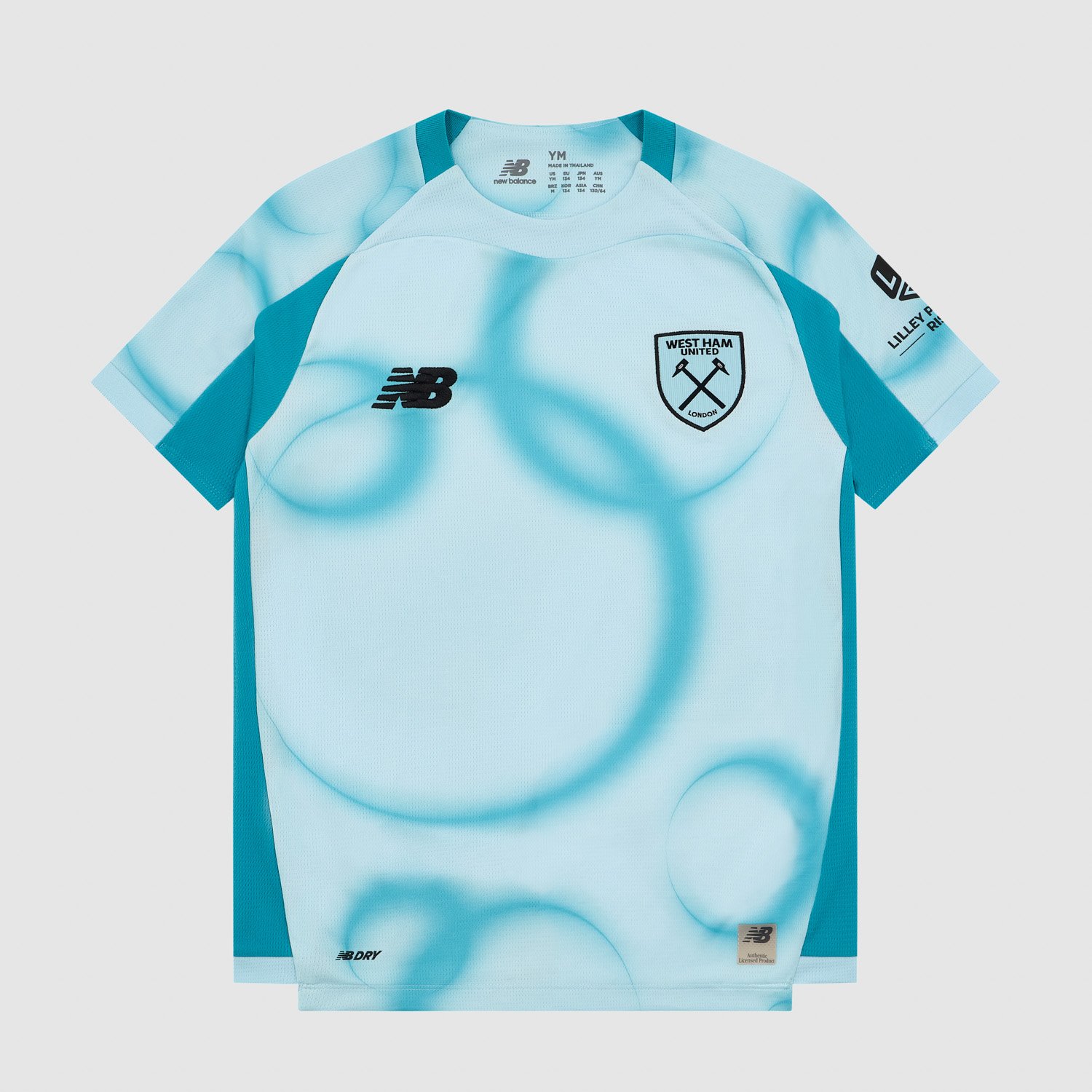 Kinder New Balance West Ham United 3rd Trikot 26/27